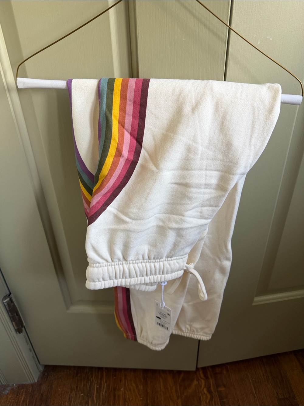 Marine Layer Anytime Rainbow Fleece Sweatpant - Picture 5 of 8